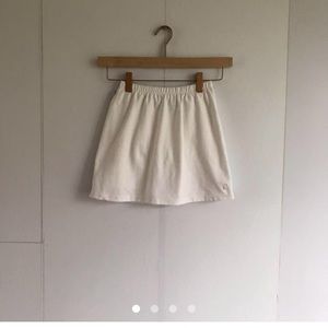 Vintage Y2K Nike white tennis skirt